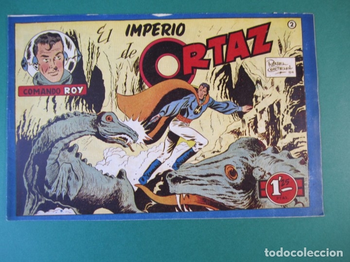 C&oacute;mics: COMANDO ROY (1954, SIMBOLO) 2 &middot; 1-VIII-1954 &middot; EL IMPERIO DE ORTAZ - Foto 1