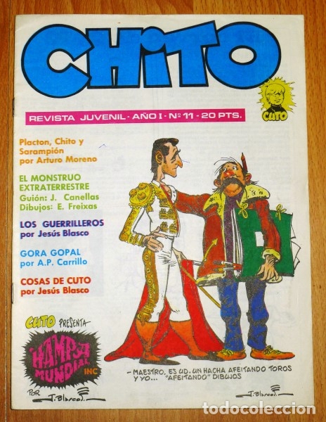 C&oacute;mics: CHITO : Revista Juvenil. A&ntilde;o I ; N&ordm; 11 - Foto 1