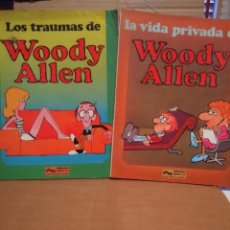 Cómics: 2 DIVERTIDOS COMICS DE WOODY ALLEN ( LA VIDA PRIVADA Y LOS TRAUMAS ). Lote 172855779