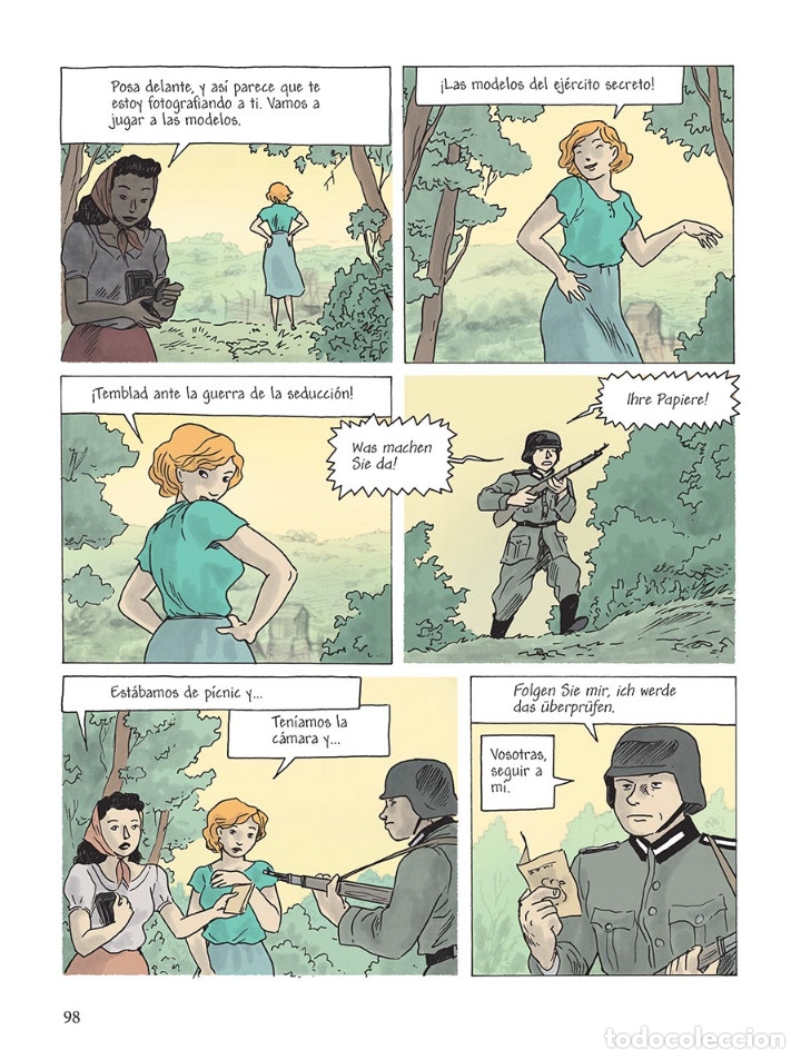 C&oacute;mics: C&oacute;mics. Las lobas - Flore Balthazar (Carton&eacute;) - Foto 3