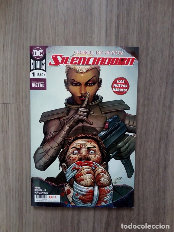 C&oacute;mics: SILENCIADORA 1 CODIGO DE HONOR. LINEA NUEVOS HEROES DE ECC - Foto 1