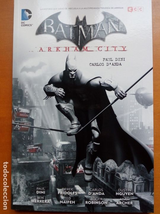 C&oacute;mics: BATMAN ARKHAM CITY. TOMO UNICO DE ECC. PAUL DINI - Foto 1