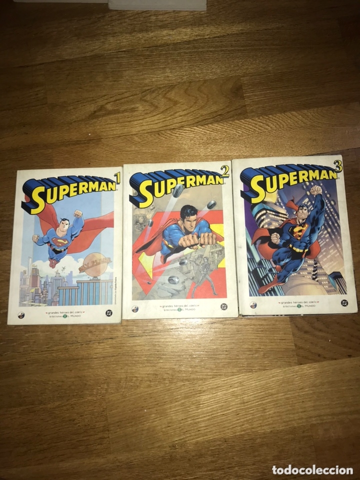 C&oacute;mics: Superman grandes heroes del comic 3 volumenes - Foto 1