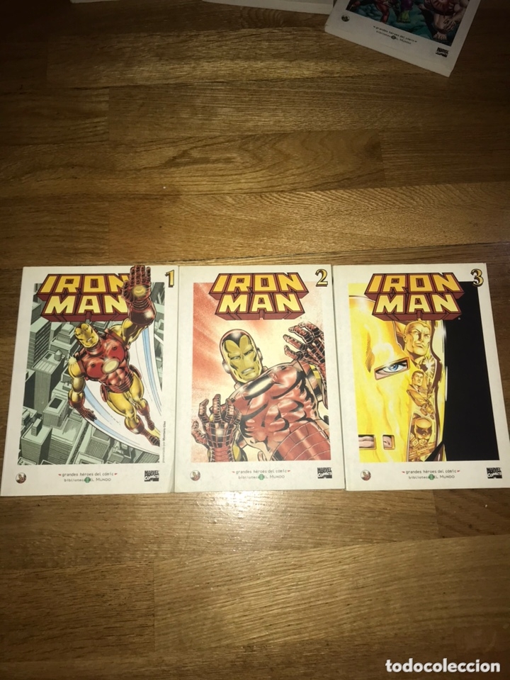 C&oacute;mics: Iron man grandes heroes del comic 3 volumenes - Foto 1