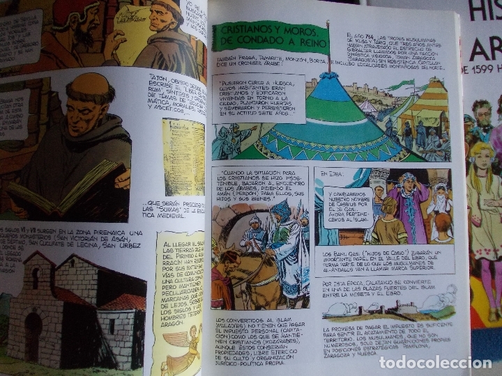 C&oacute;mics: BREVE HISTORIA DE ARAGON  TOMO I Y II - Foto 3