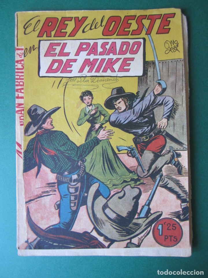 C&oacute;mics: REY DEL OESTE, EL (1950, GARGA) 4 &middot; 10-X-1950 &middot; EL PASADO DE MIKE - Foto 1