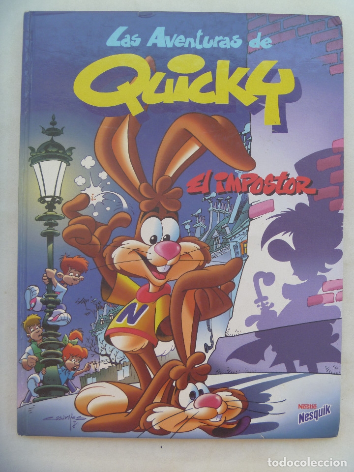 C&oacute;mics: LAS AVENTURAS DE QUICKY : EL IMPOSTOR . DE NESQUIK, 1996 - Foto 1