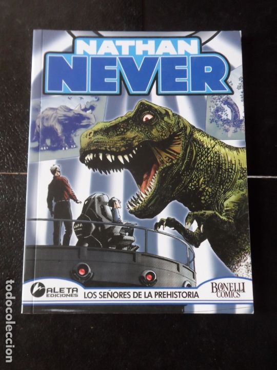 C&oacute;mics: NATHAN NEVER N&ordm; 5 LOS SE&Ntilde;ORES DE LA PREHISTORIA - ALETA EDICIONES - Foto 1