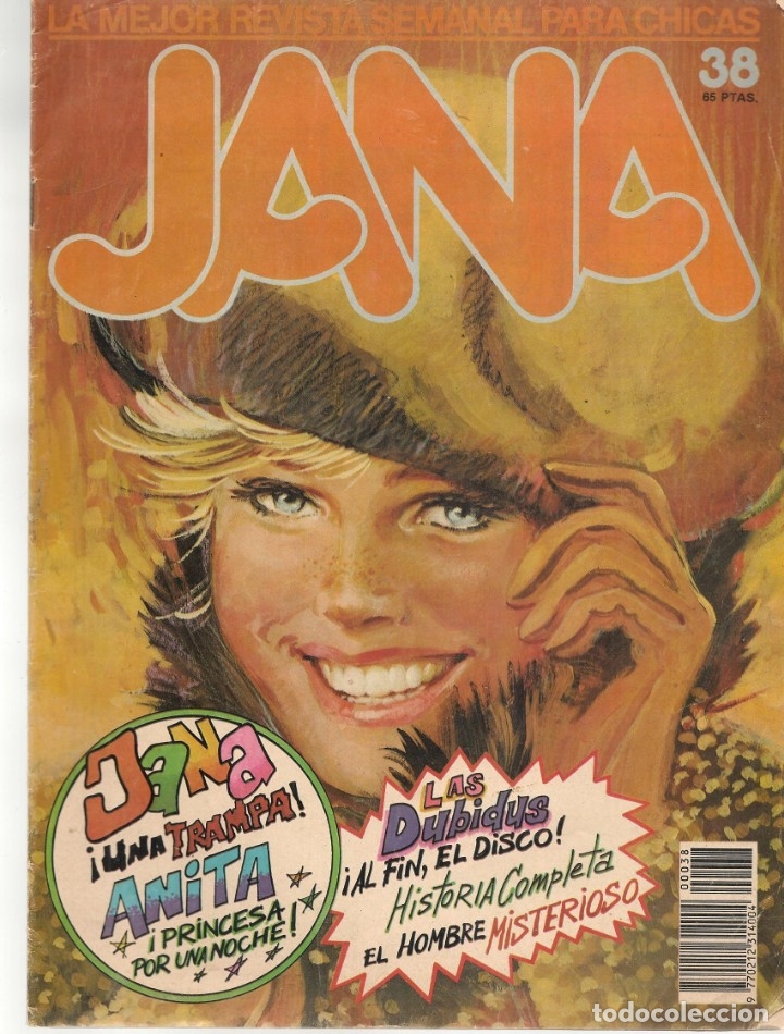 C&oacute;mics: JANA. N&ordm; 38. SARPE, 1983. (ST/A01) - Foto 1