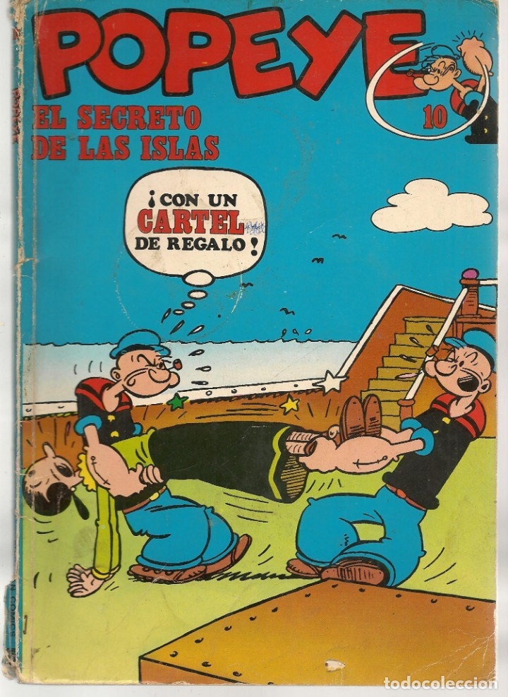 C&oacute;mics: POPEYE. N&ordm; 10. EL SECRE DE LAS ISLAS. BURU LAN, 1972.(ST/A01) - Foto 1