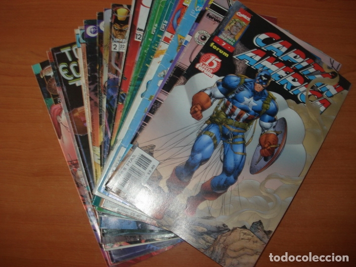 C&oacute;mics: Lote de 125 comics de super heroes y similar. Superman, Spiderman, Superboy, Aliens, V vendetta,etc. - Foto 4