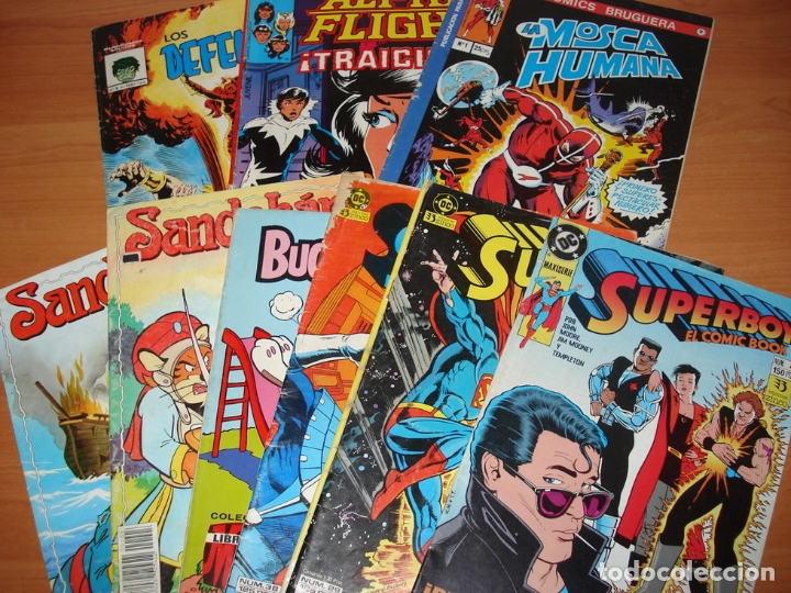 C&oacute;mics: Lote de 125 comics de super heroes y similar. Superman, Spiderman, Superboy, Aliens, V vendetta,etc. - Foto 6
