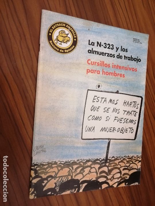Comics: EL BATRACIO AMARILLO 23. REVISTA DE HUMOR DE GRANADA. GRAPA. BUEN ESTADO. RARA. caj. 97