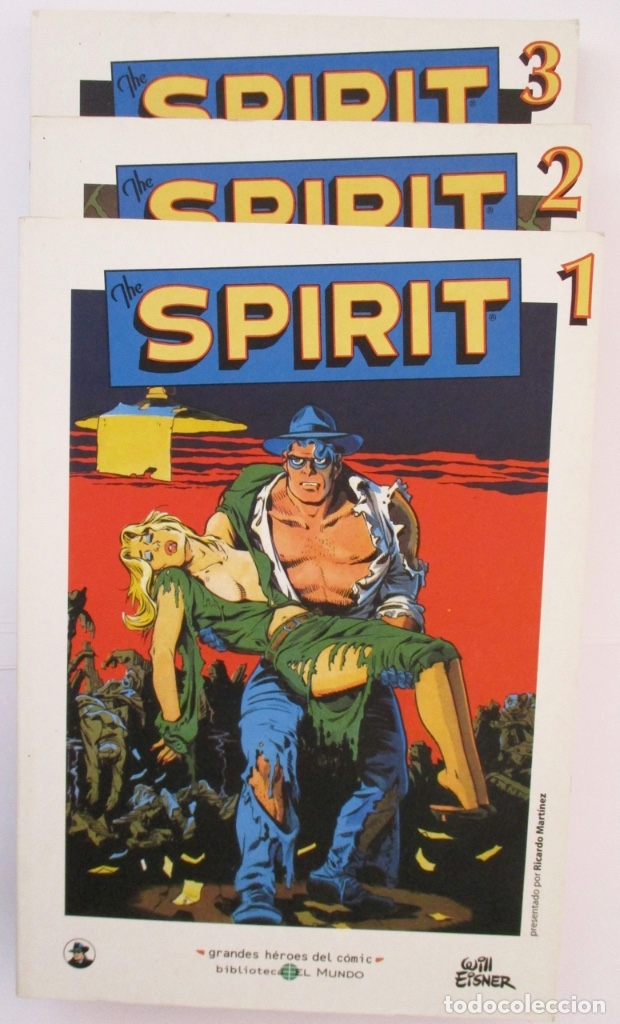 C&oacute;mics: The Spirit. Will Eisner.  1-2- 3 Biblioteca El Mundo - Foto 1