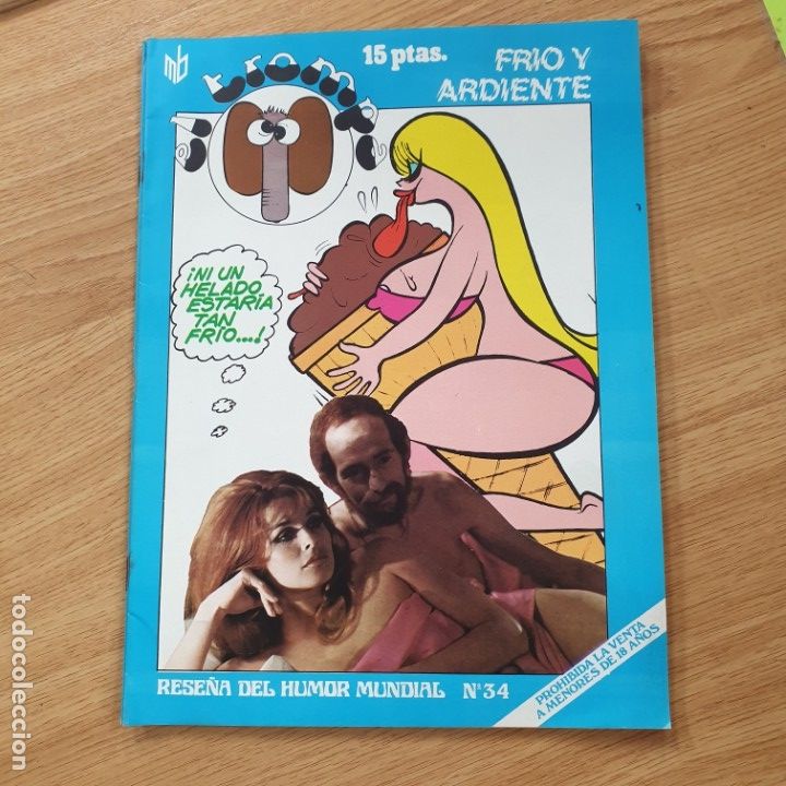 C&oacute;mics: FRIO ARDIENTE N 34 EL TROMPA EXCELENTE ESTADO - Foto 1