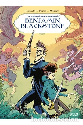 C&oacute;mics: C&oacute;mics. BENJAMIN BLACKSTONE 1 - PERGE/RIVIERE/CASADO  (Carton&eacute;) - Foto 1