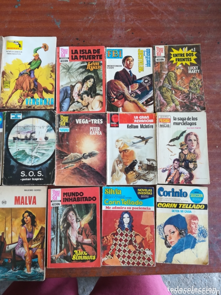 C&oacute;mics: Lote 16 novelas antiguas variadas - Foto 3