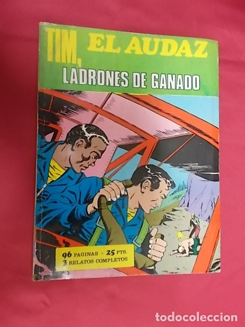 C&oacute;mics: TIM, EL AUDAZ. N&ordm; 1. LADRONES DE GANADO. EUREDIT - Foto 1