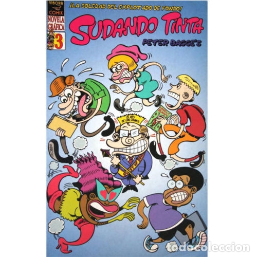C&oacute;mics: Comic SUDANDO TINTA #3 (Peter Bagge) . daniel clowes comix buddy bradley - Foto 1
