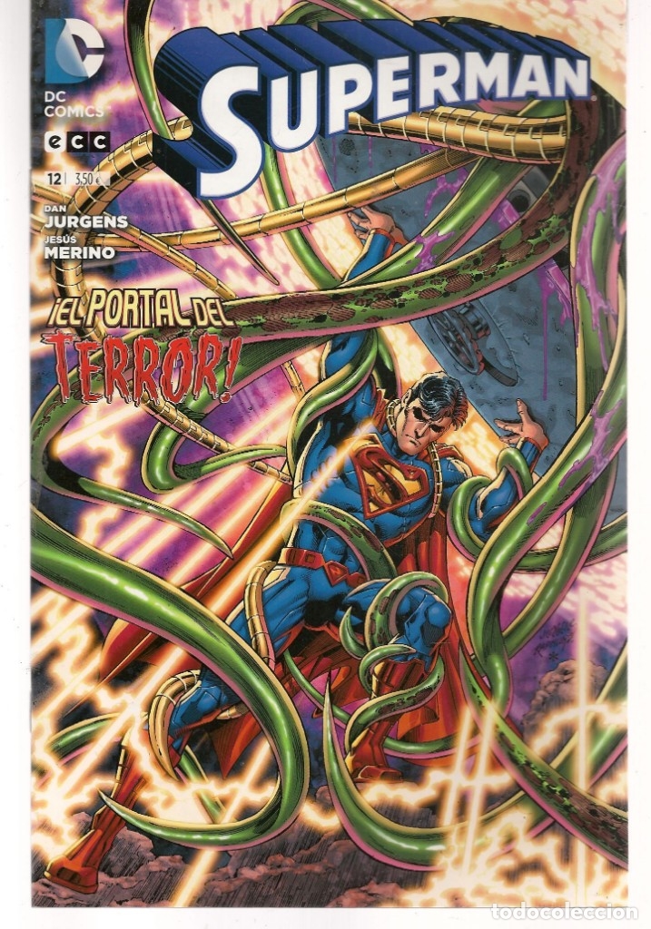 C&oacute;mics: SUPERMAN. N&ordm; 12. DC COMICS. ECC EDICIONES. (ST/A00B) - Foto 1