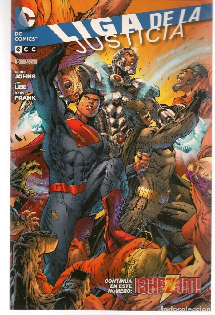 C&oacute;mics: LIGA DE LA JUSTICIA. N&ordm; 9. DC COMICS. ECC EDICIONES. (ST/A00B) - Foto 1