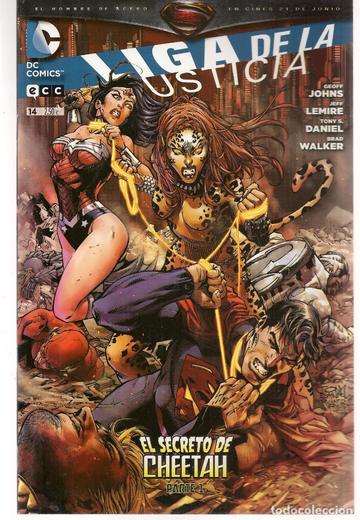 C&oacute;mics: LIGA DE LA JUSTICIA. N&ordm; 14. DC COMICS. ECC EDICIONES. (ST/A00B) - Foto 1