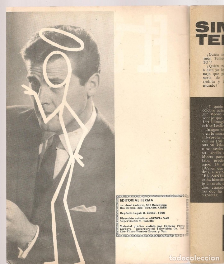 C&oacute;mics: CONOZCA A EL SANTO. EDITORIAL FERMA, 1966. (ST/A00B) - Foto 2