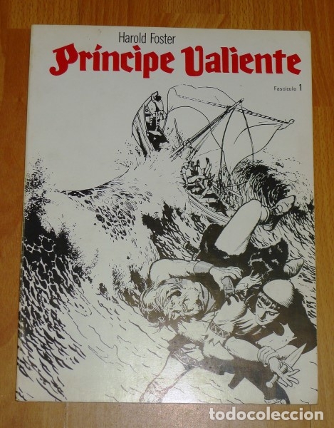 C&oacute;mics: PR&Iacute;NCIPE VALIENTE. Fasc&iacute;culo 1 / Harold Foster. - Ediciones B.O. - Foto 1