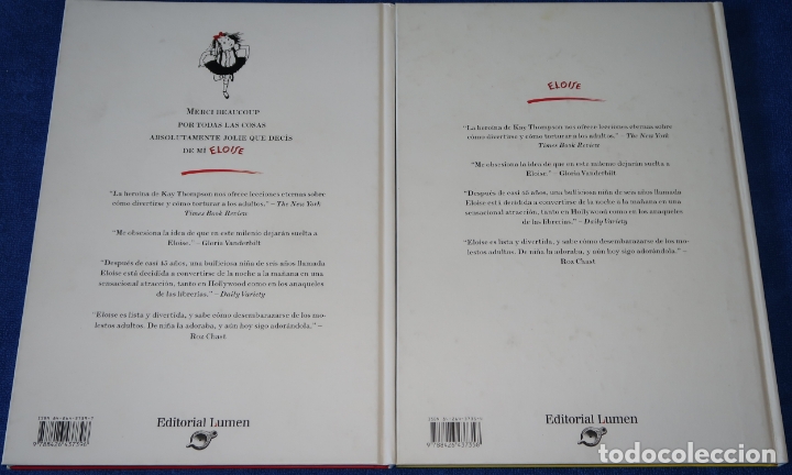 C&oacute;mics: Eloise - Eloise en Paris - Kat Thompson - Lumen (2001) - Foto 5