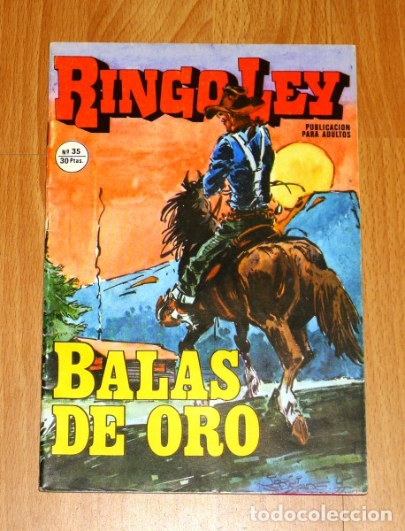 C&oacute;mics: RINGO LEY. N&ordm; 35 : Balas de oro - Foto 1