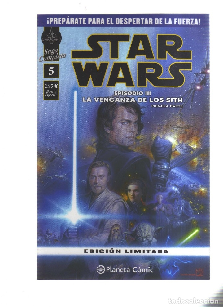 C&oacute;mics: STAR WARS LA VENGANZA DE LOS SITH EPISODIO III PRIMERA PARTE - Foto 1