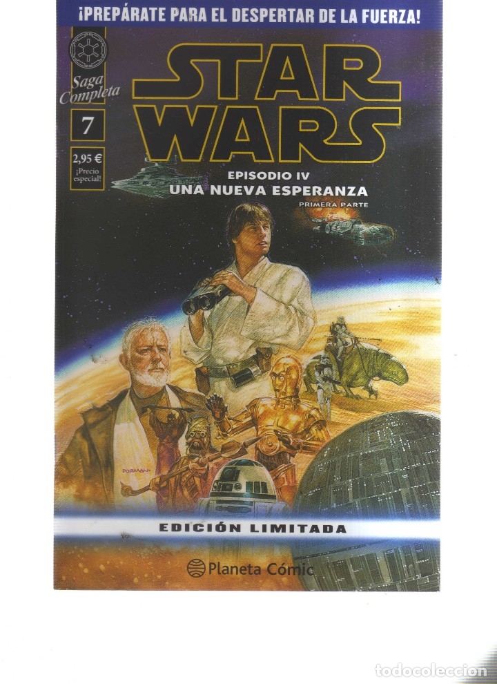C&oacute;mics: STAR WARS UNA NUEVA ESPERANZA PRIMERA PARTE EPISODIO IV - Foto 1