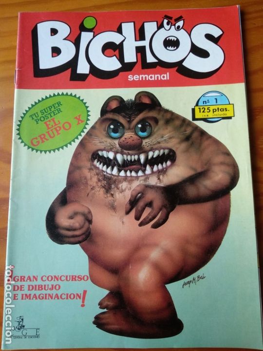 C&oacute;mics: BICHOS N&ordm; 1 - COMIC DE MONSTRUOS - CGE EDICIONES- - Foto 1