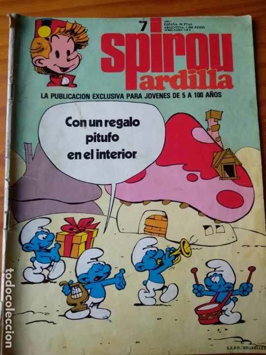 C&oacute;mics: SPIROU ARDILLA N&ordm; 7 - - Foto 1