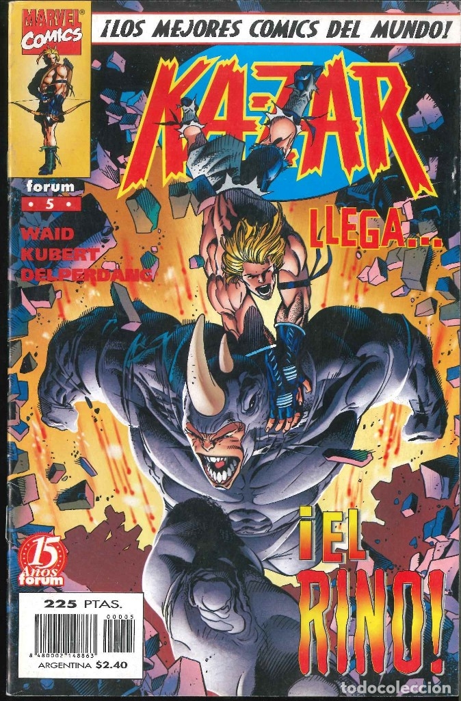 C&oacute;mics: KA-ZAR N&Uacute;MERO 5 BOX 12 - Foto 1