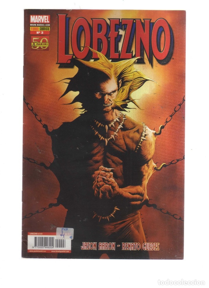 C&oacute;mics: LOBEZNO 50 PANINI N,3 - Foto 1