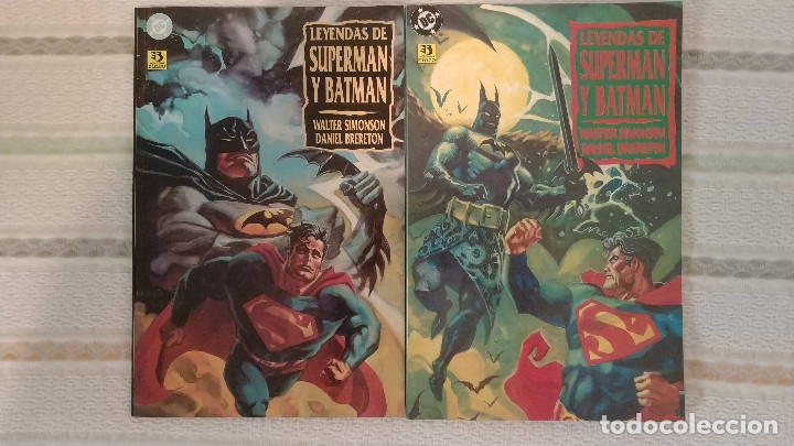 C&oacute;mics: Leyendas de Superman y Batman 1 y 2 - Foto 1