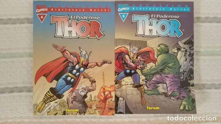 C&oacute;mics: Biblioteca Marvel Thor 4 y 5 - Foto 1