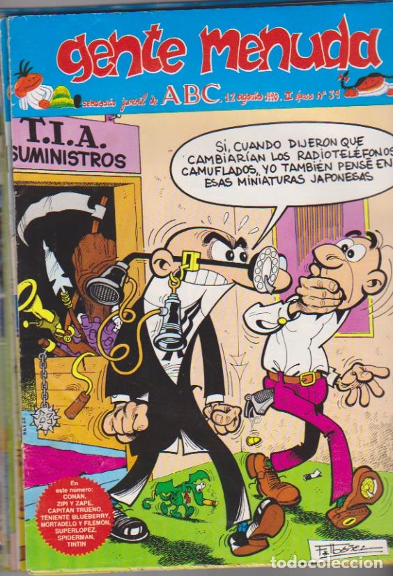 C&oacute;mics: Gente Menuda. Lote de 16 ejemplares: entre 39 y 57 - Foto 1
