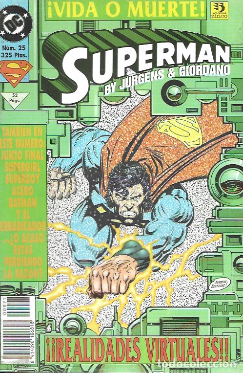 C&oacute;mics: Superman. Zinco 1993. N&ordm; 25 - Foto 1
