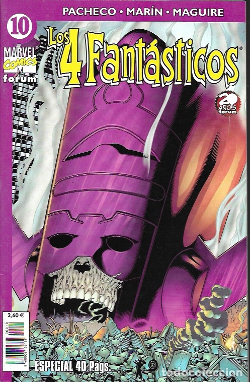 C&oacute;mics: Los 4 Fant&aacute;sticos v4. Forum 2001. N&ordm; 10 - Foto 1