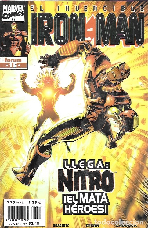 C&oacute;mics: Iron Man v4. Forum 1998. N&ordm; 15 - Foto 1