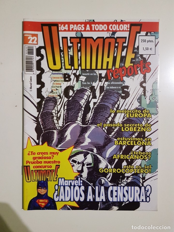 C&oacute;mics: ULTIMATE REPORTS 22 - REVISTA PORTADA DR DOOM DR MUERTE - Foto 1