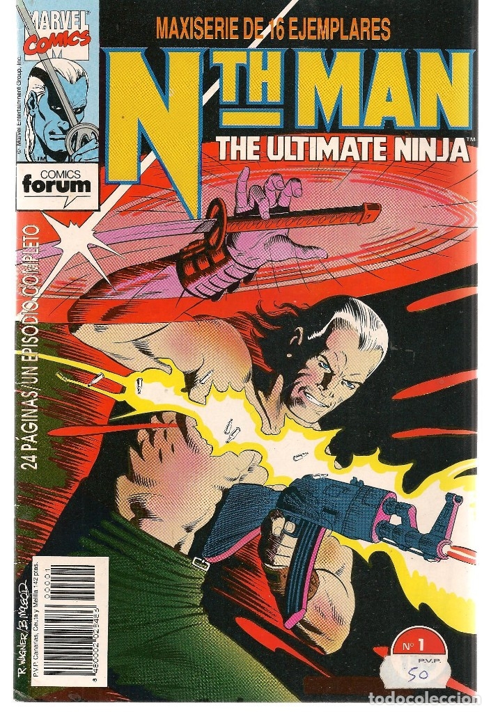 C&oacute;mics: NTH MAN. THE ULTIMATE NINJA. N&ordm; 1 (DE16).  FORUM. (ST/A2B) - Foto 1