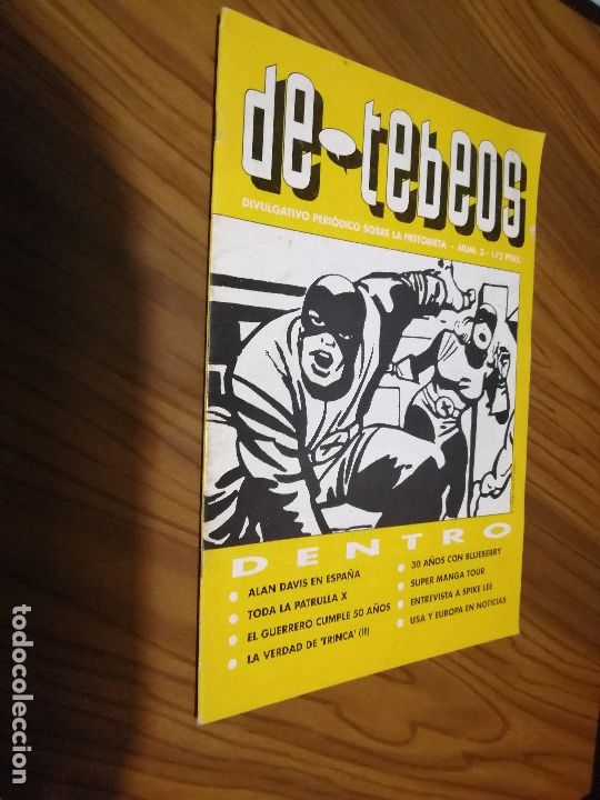 Fumetti: DE TEBEOS 3. REVISTA SOBRE COMIC. GRAPA. DE ALMER&Iacute;A.  BUEN ESTADO. RARA