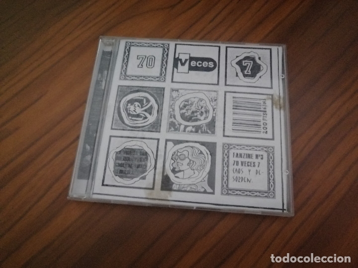 Comics: 70 VECES 7. COMIC AUTOPUBLICADO EN CAJA DE CD. NO M&Uacute;SICA ES UNA REVISTA. CORDOB&Eacute;S. DIFICILISIMO