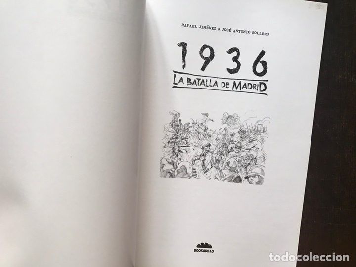 C&oacute;mics: 1936. La batalla de Madrid. Rafael Jim&eacute;nez - Foto 3
