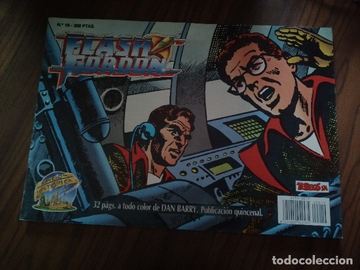 C&oacute;mics: FLASH GORDON. 19. EDICIONES B. EDICI&Oacute;N HIST&Oacute;RICA. GRAPA. BUEN ESTADO - Foto 1