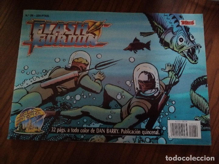 C&oacute;mics: FLASH GORDON. 29. EDICIONES B. EDICI&Oacute;N HIST&Oacute;RICA. GRAPA. BUEN ESTADO - Foto 1