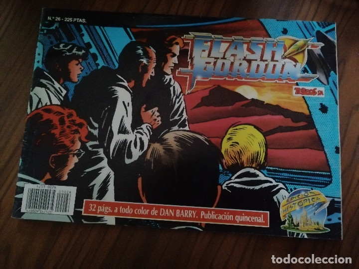 C&oacute;mics: FLASH GORDON. 26. EDICIONES B. EDICI&Oacute;N HIST&Oacute;RICA. GRAPA. BUEN ESTADO - Foto 1